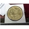 Image 1 : 1880 Silver Morgan Dollar - Gold Wash?