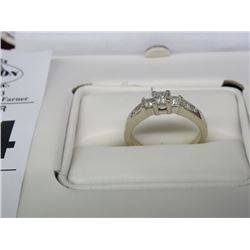 14 K WG Ladies Anniversary Ring w/Appr. (Retail $1,095)