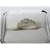 Image 2 : 14 K WG Ladies Anniversary Ring w/Appr. (Retail $1,095)