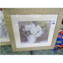 2 Framed Florals - 2 Times the Money