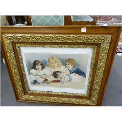 Wall Art Ornate Framed - Storytime