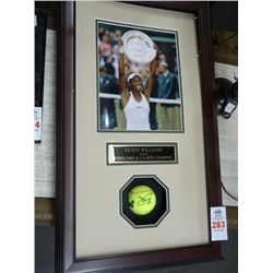 Venus Williams Autographed Tennis Ball