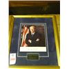 Image 1 : Framed Gerald Ford Autographed Photo w/COA