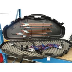 Alphatec Carbonite Comp Bow, Hard Case,Camo Case Extra Arrow Quiver