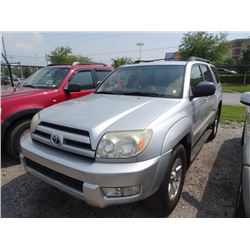 2004 Toyota 4 Runner SR5 5-Dr. SUV