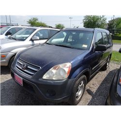 2006 Honda CRV 5-Dr. SUV