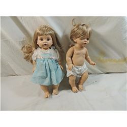 LOT 2 BABY SO BEAUTIFUL DOLLS