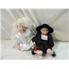 Image 2 : LOT 2 SMALL BRIDE AND GROOM DOLLS