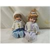 Image 1 : LOT 2 COLLECTIBLE MEMORIES PORCELAIN DOLL