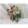 Image 1 : LOT 2 PORCELAIN JESTER DOLLS