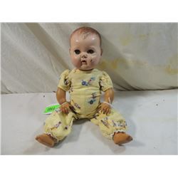 VINTAGE COMPOSITION VINYL DOLL