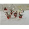 Image 2 : LOT 10 VINTAGE APPLE GLASSWARE & PITCHERS