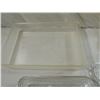 Image 2 : LOT 5 VINTAGE GLASS FOOD STORAGE & BUTTER DISH