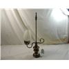Image 1 : VINTAGE BRASS STUDENT LAMP