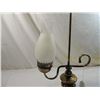 Image 3 : VINTAGE BRASS STUDENT LAMP