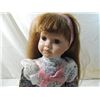 Image 2 : 16" FLORAL & LACE DRESS PORCELAIN DOLL