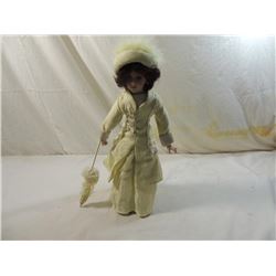 16" 1910s FASHION PORCELAIN DOLL