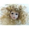 Image 2 : 16" WHITE & GOLD DRESS ANGEL PORCELAIN DOLL