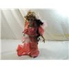 Image 1 : 16" PINK ELEGANT DRESS PORCELAIN DOLL