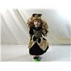 Image 1 : 16" VICTORIAN ROSE PORCELAIN DOLL