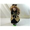 Image 3 : 16" VICTORIAN ROSE PORCELAIN DOLL