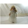 Image 1 : 16" BRIDAL PORCELAIN DOLL