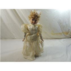 16" BRIDAL PORCELAIN DOLL