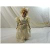 Image 1 : 16" BRIDAL PORCELAIN DOLL