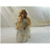 Image 1 : 14" BRIDAL PORCELAIN DOLL