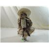 Image 3 : 16" PORCELAIN DOLL FLORAL DRESS