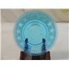 Image 1 : SMALL BLUE GLASS GEORGE WASHINGTON DISH