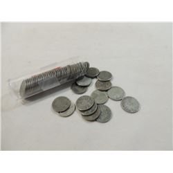FULL ROLL 1943 STEEL PENNIES