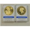 Image 1 : LOT 2 HISTORICAL GOLD EAGLE REPLICAS