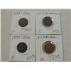 Image 2 : LOT 4 INDIAN HEAD PENNIES