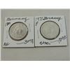 Image 1 : LOT 2 VINTAGE GERMAN COINS UNC
