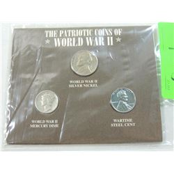 THE PATRIOTIC COINS OF WORLD WAR 2 COLLECTION