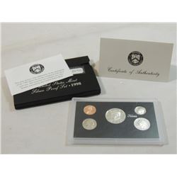 1998 UNITED STATES MINT SILVER PROOF SET