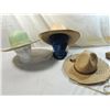 Image 1 : LOT 3 VINTAGE STRAW HATS
