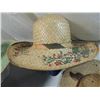 Image 3 : LOT 3 VINTAGE STRAW HATS