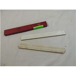 LOT 2 VINTAGE SLIDE SCALE