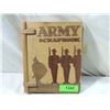 Image 1 : WOODEN ARMY SCRAPBOOK ALBUM