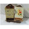 Image 1 : LOT 2 VINTAGE TIN MATCHSTICK HOLDERS