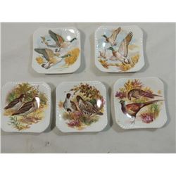 LOT 5 ROYAL ADDERLEY BONE CHINA RING PLATES