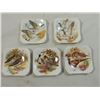 Image 2 : LOT 5 ROYAL ADDERLEY BONE CHINA RING PLATES