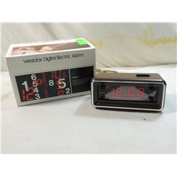 WESTCLOX DIGITAL ELECTRIC ALARM