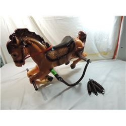 VINTAGE PLASTIC WONDER HORSE