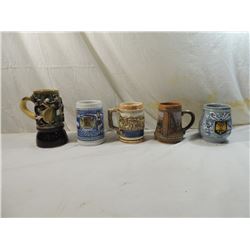 LOT 5 MISC VITNAGE STEINS