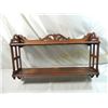 Image 1 : VINTAGE WOODEN WALL SHELF