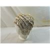 Image 1 : VINTAGE GOLD & WHITE FRINGED SWIM CAP