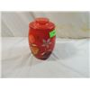 Image 2 : VINTAGE RED GLASS COOKIE JAR
